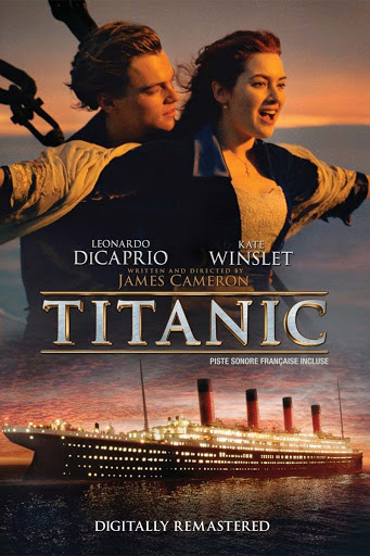 titanic movie's cover